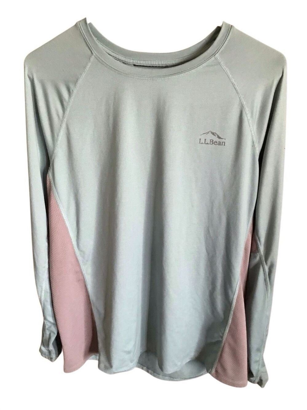 L.L. Bean women’s Size Large green long sleeve active shirt Top